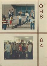 Ottawa High School 1984 yearbook cover photo