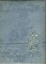 Rushville High School 1951 yearbook cover photo