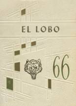 Yarbrough High School 1966 yearbook cover photo