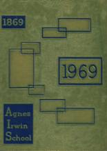 Agnes Irwin School 1969 yearbook cover photo