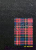 1992 Highland High School Yearbook from Anderson, Indiana cover image