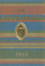 Chatham Hall High School 1963 yearbook cover photo