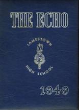 Jamestown High School 1949 yearbook cover photo