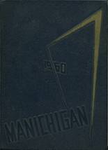 Manistee High School 1960 yearbook cover photo