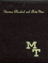 1949 Mt. St. Joseph High School Yearbook from Baltimore, Maryland cover image