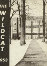 Calamus/Wheatland High School 1953 yearbook cover photo