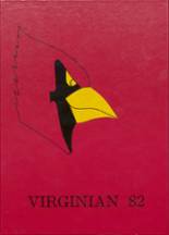 Virginia High School 1982 yearbook cover photo
