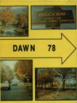 Brockway Area High School 1978 yearbook cover photo