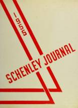 Schenley High School 1955 yearbook cover photo