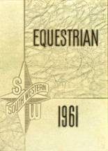 South Western High School 1961 yearbook cover photo