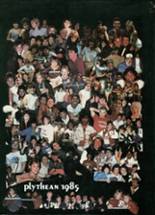 Plymouth Salem High School 1985 yearbook cover photo