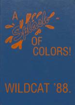 Calhoun City High School 1988 yearbook cover photo