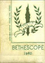 Bethlehem Center High School 1962 yearbook cover photo