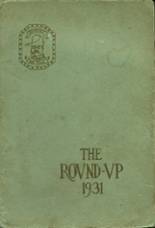 Roosevelt High School 1931 yearbook cover photo