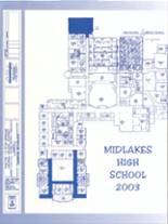 Midlakes High School 2003 yearbook cover photo