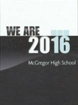 McGregor High School 2016 yearbook cover photo