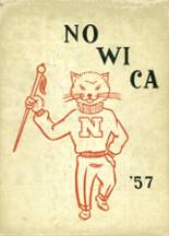 Novinger High School 1957 yearbook cover photo