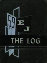East Jackson High School 1959 yearbook cover photo