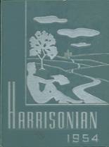 Harrison Township High School 1954 yearbook cover photo