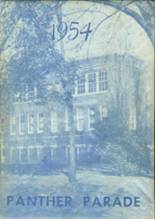 Newell High School 1954 yearbook cover photo