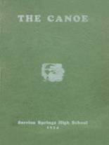Berrien Springs High School 1934 yearbook cover photo
