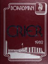 Boardman High School 1982 yearbook cover photo