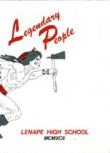 Lenape High School 1992 yearbook cover photo