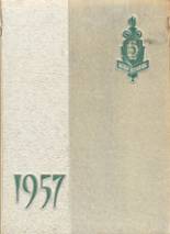 East Detroit High School 1957 yearbook cover photo