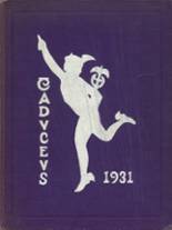 1931 Classical High School Yearbook from Providence, Rhode Island cover image