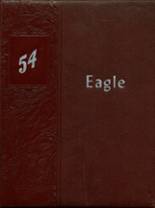 Holliday High School 1954 yearbook cover photo