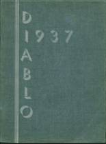 Mt. Diablo High School 1937 yearbook cover photo