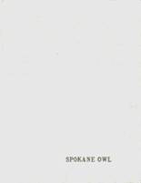 Spokane High School 1956 yearbook cover photo