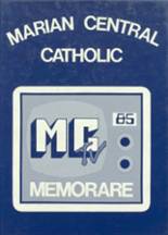 Marian Central High School 1985 yearbook cover photo