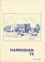 Harrodsburg High School 1975 yearbook cover photo