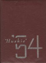 Spangle High School 1954 yearbook cover photo