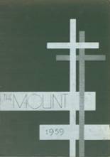 Mt. St. Joseph Academy 1959 yearbook cover photo