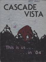 Cascade High School 1984 yearbook cover photo