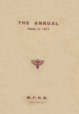 1911 Martins Ferry High School Yearbook from Martins ferry, Ohio cover image