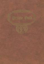 Fowler High School 1928 yearbook cover photo
