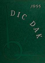 Dickinson High School 1955 yearbook cover photo