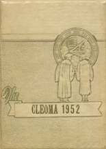 Cleveland High School 1952 yearbook cover photo