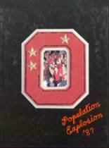 Osseo High School 1987 yearbook cover photo