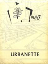 Urbana High School 1960 yearbook cover photo