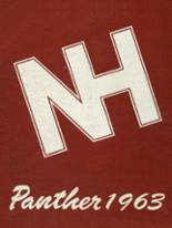 North Hopkins High School 1963 yearbook cover photo