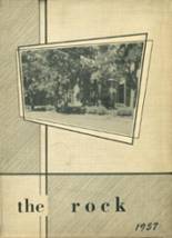 St. Peter's High School 1957 yearbook cover photo