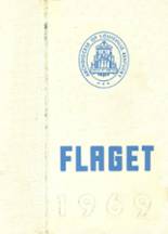 Flaget High School 1969 yearbook cover photo