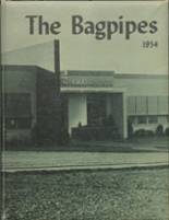 McEwen High School 1954 yearbook cover photo