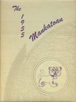 1955 Mankato High School Yearbook from Mankato, Kansas cover image