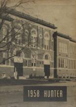 Huntingburg High School 1958 yearbook cover photo