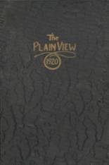 Plainview High School 1920 yearbook cover photo